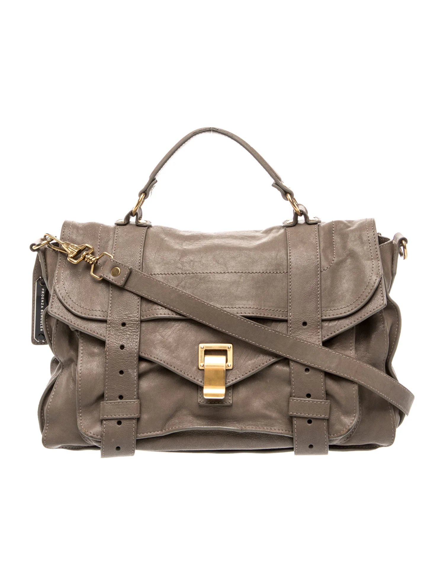 Leather Messenger Bag