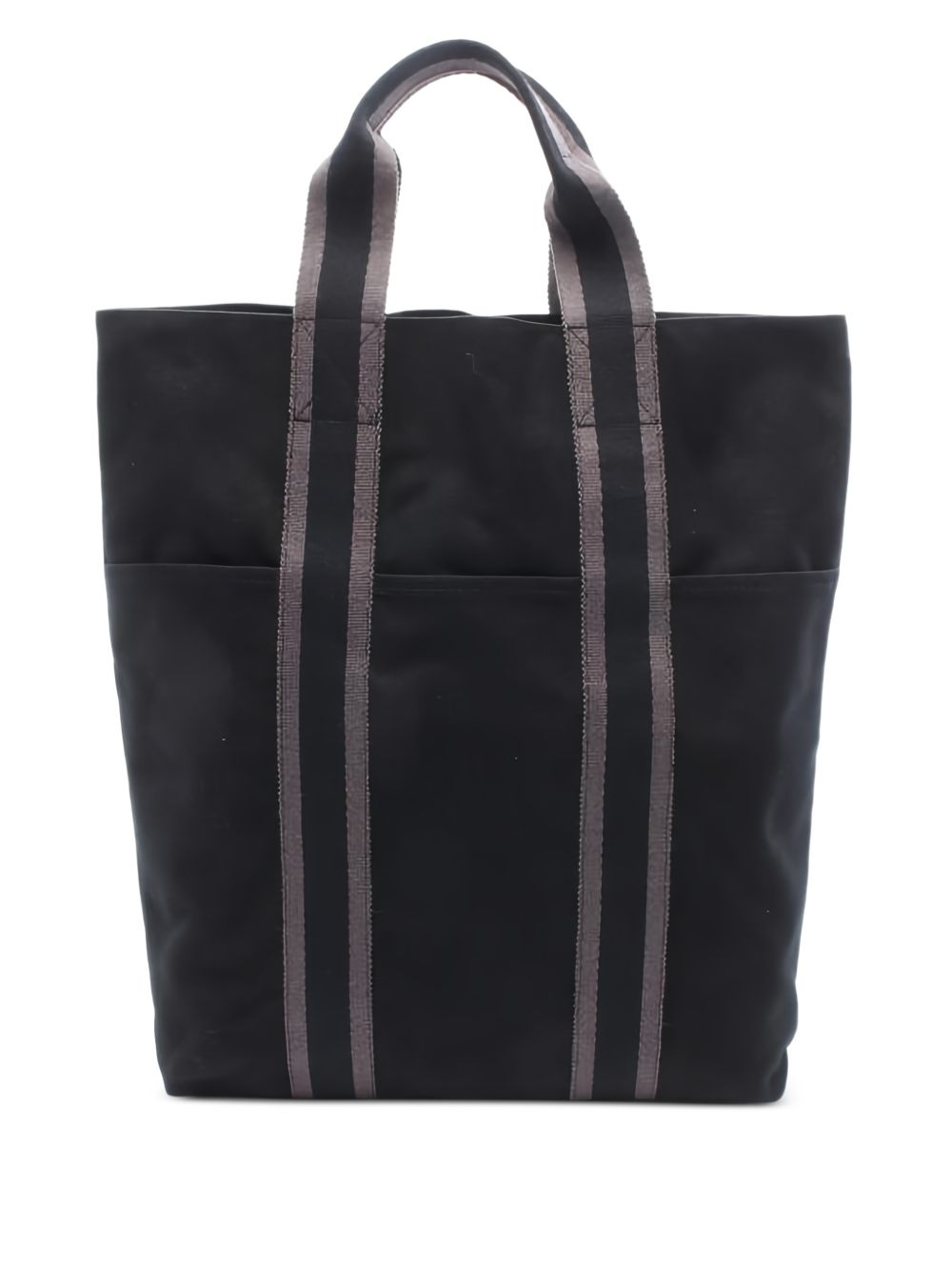 2000s Fool medium striped canvas tote bag