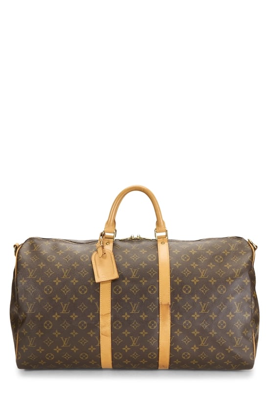 Monogram Canvas Keepall Bandouliere 55