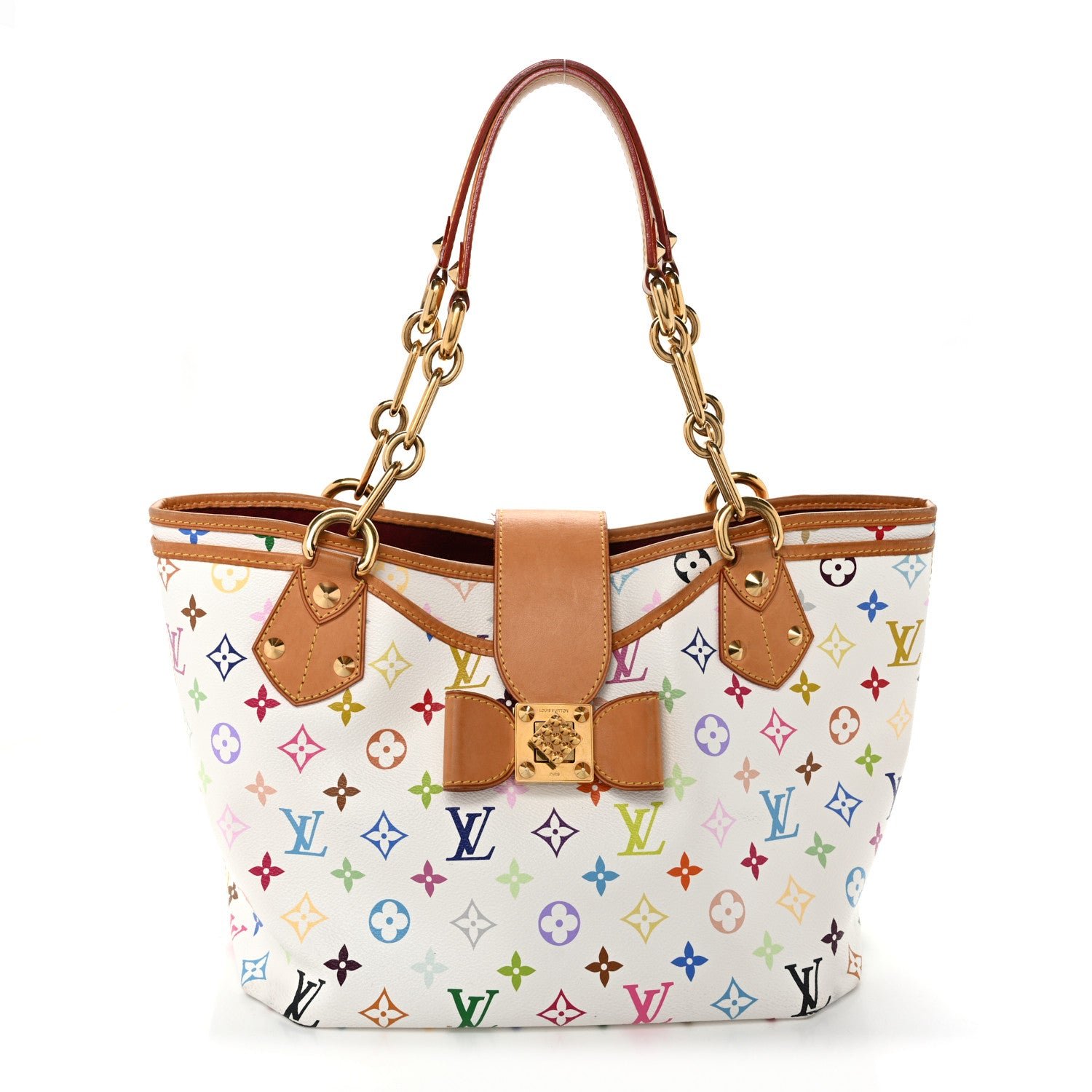 Louis Vuitton Monogram Multicolor Annie GM White