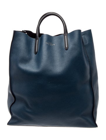 Smythson Leather Top Handle Bag