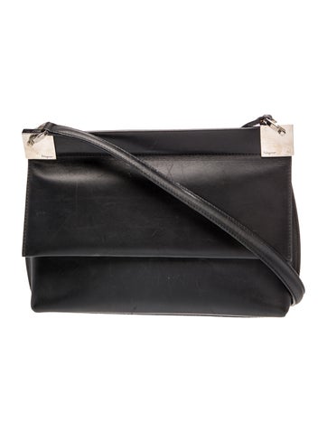 Ferragamo Leather Shoulder Bag
