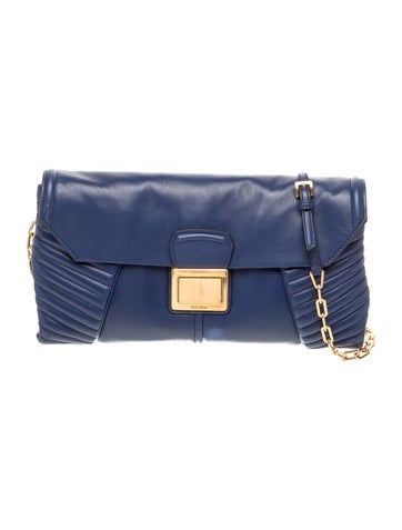 Miu Miu Leather Shoulder Bag