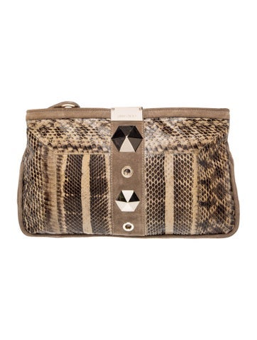 Jimmy Choo Suede Clutch
