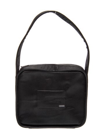 Interlocking G Satin Top Handle Bag Vintage