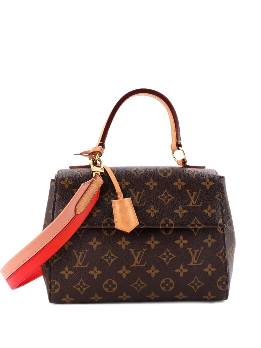 Louis Vuitton Cluny Top Handle Bag Monogram Canvas BB satchel
