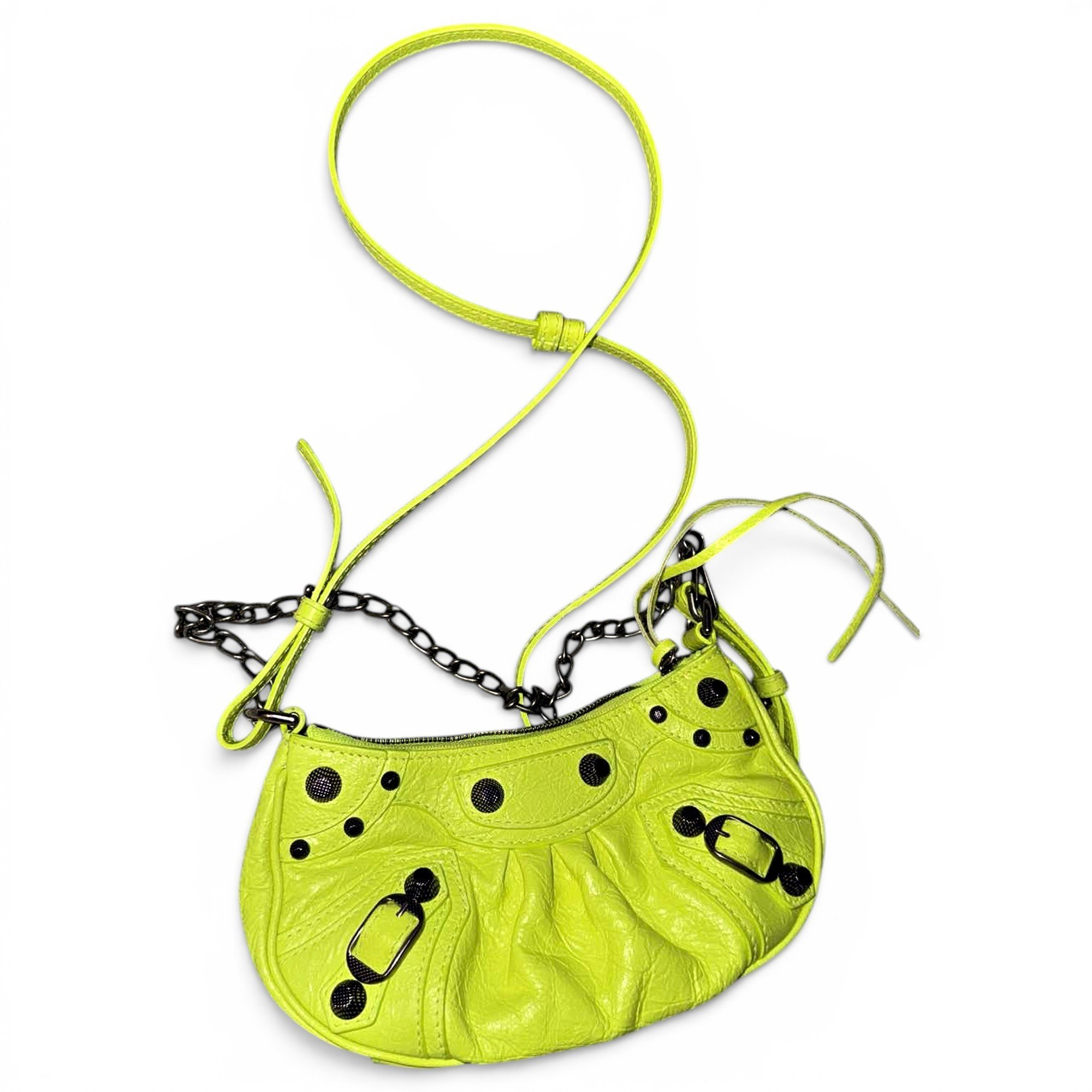 Le Cagole leather handbag