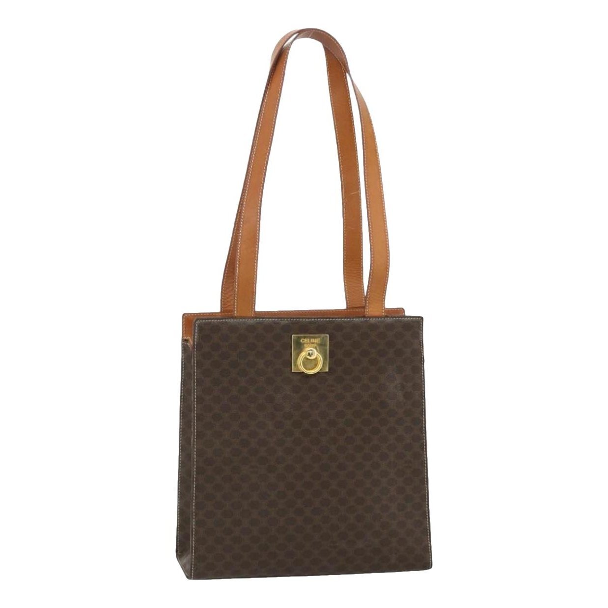 Leather tote