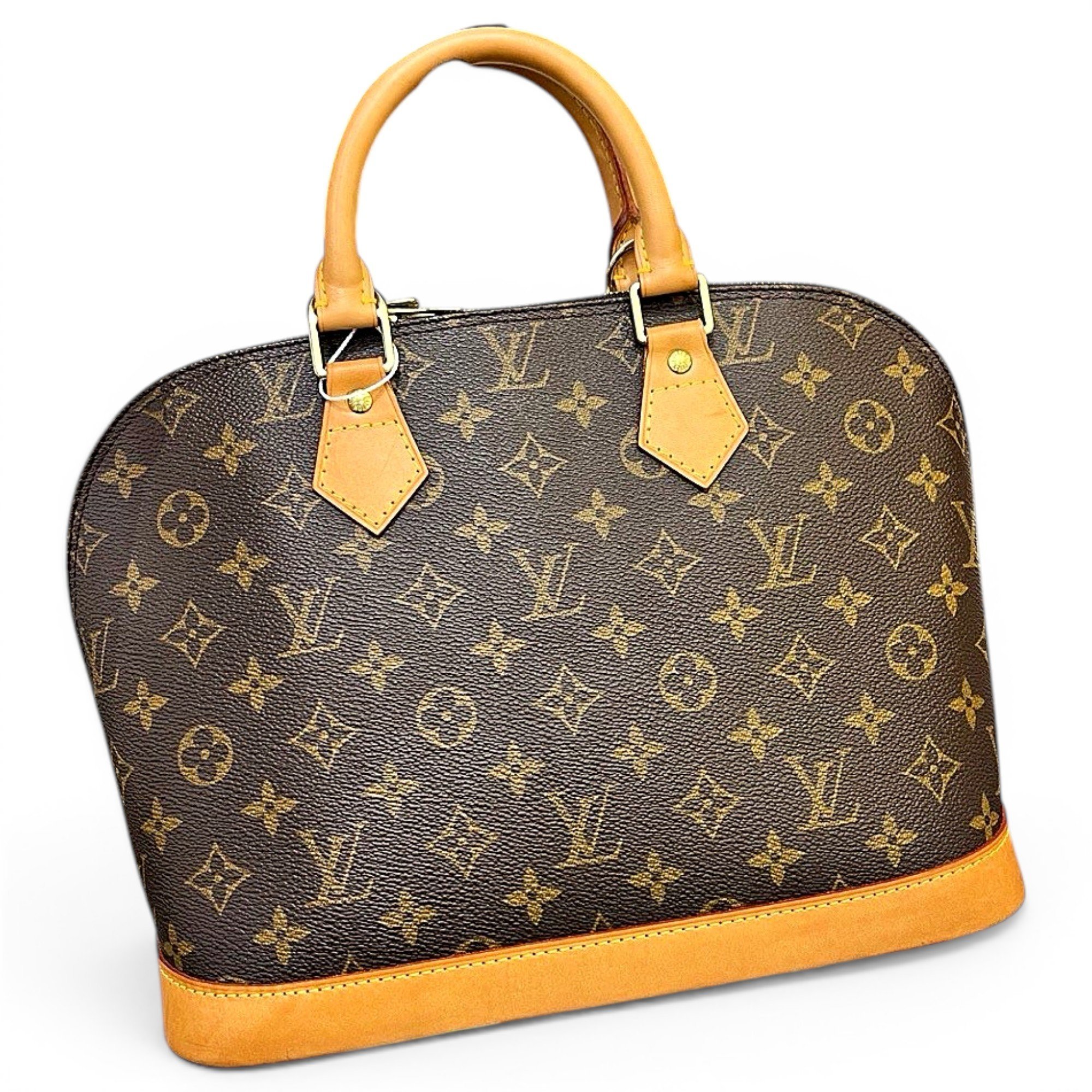 Alma leather handbag