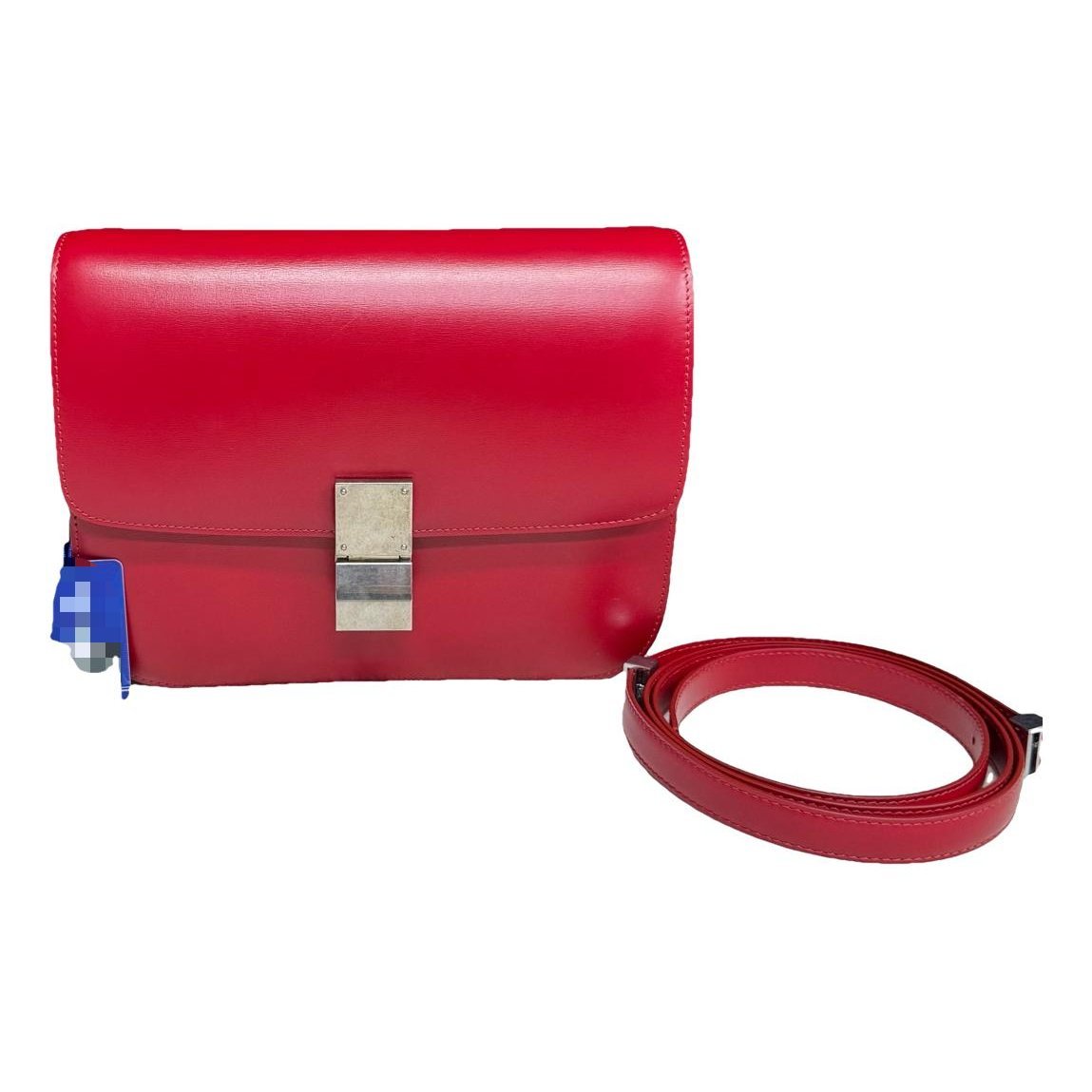 Classic leather crossbody bag