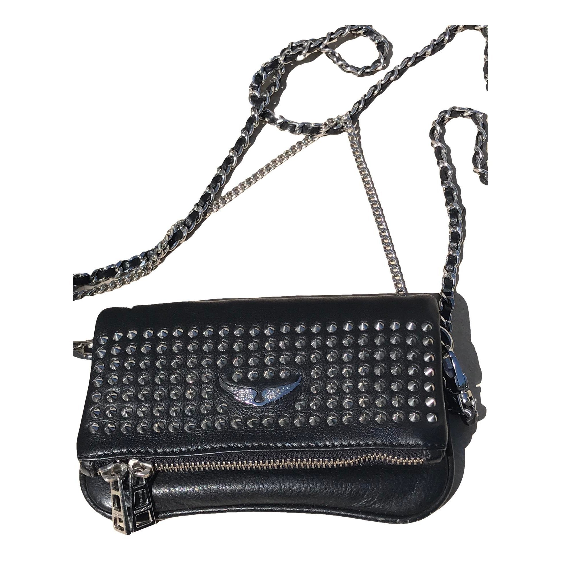 Rock leather handbag