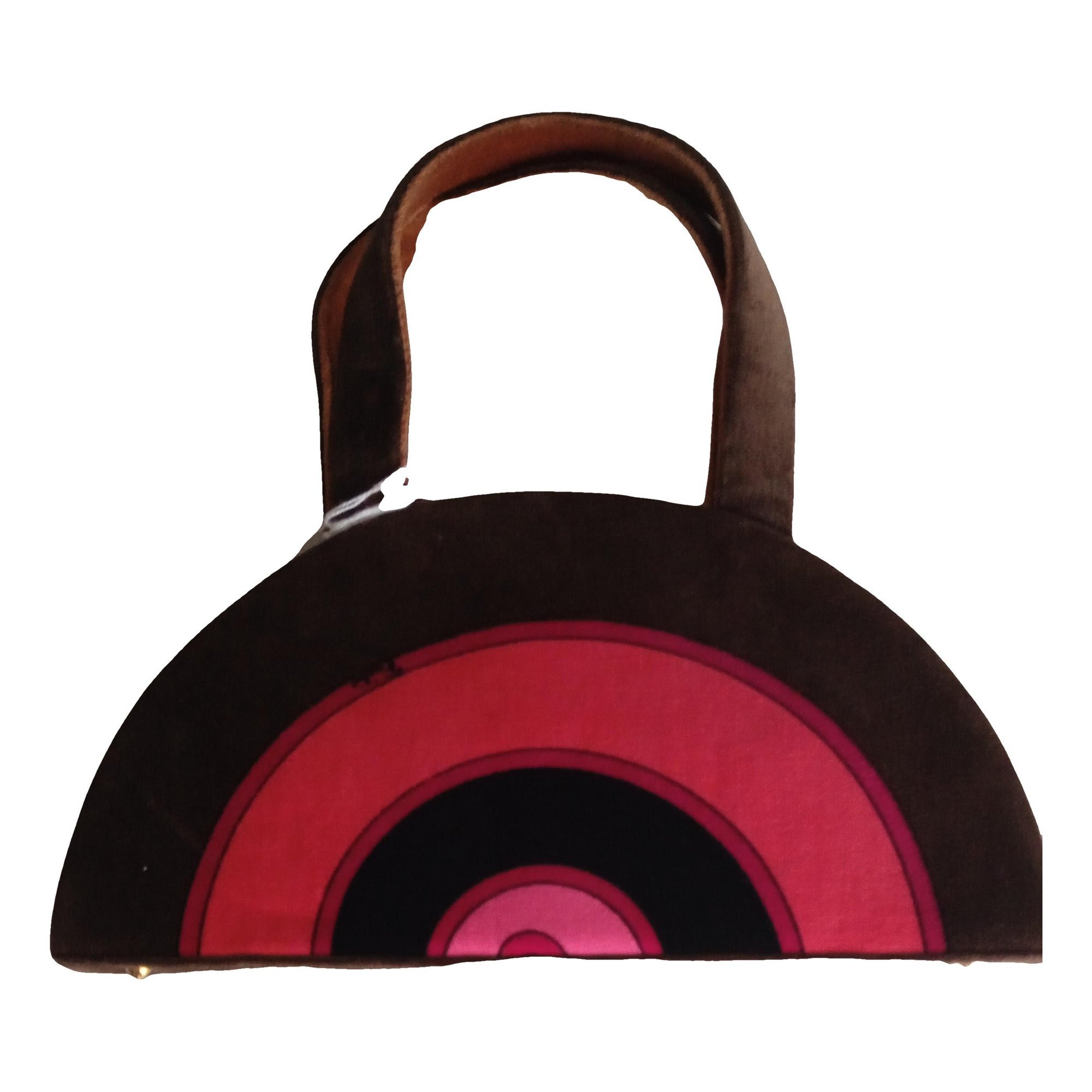 Velvet handbag