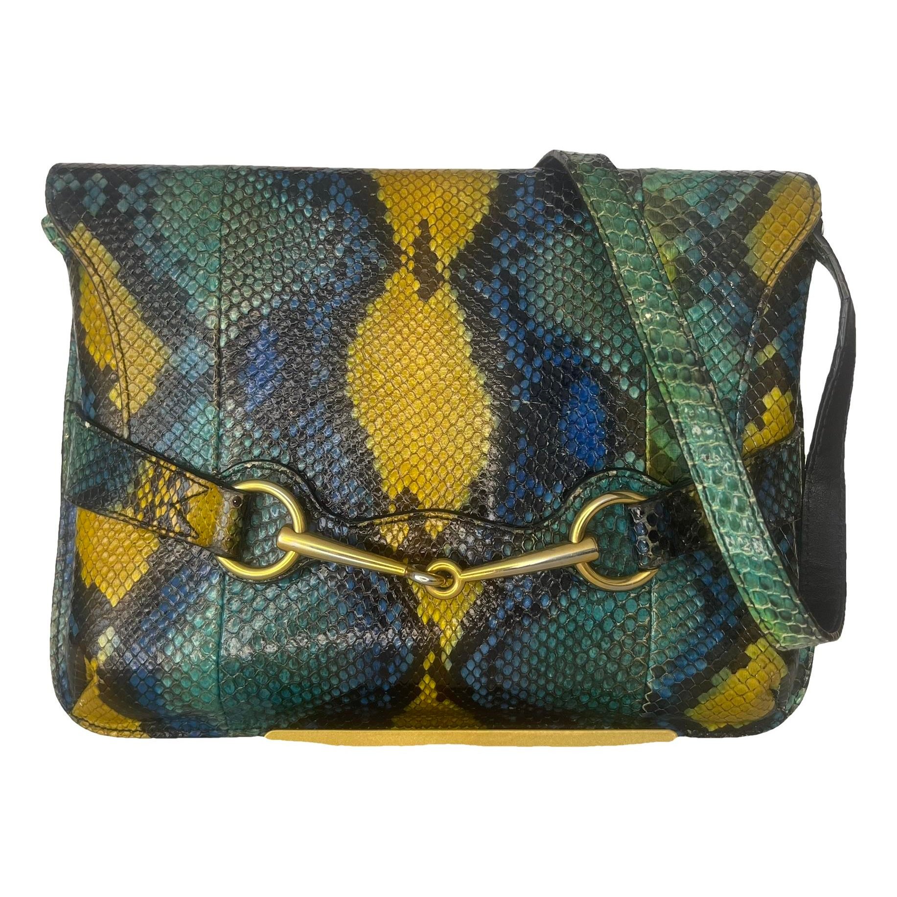 Bright Bit python handbag