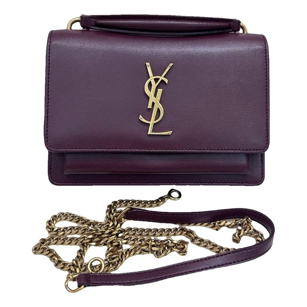 Sunset leather handbag