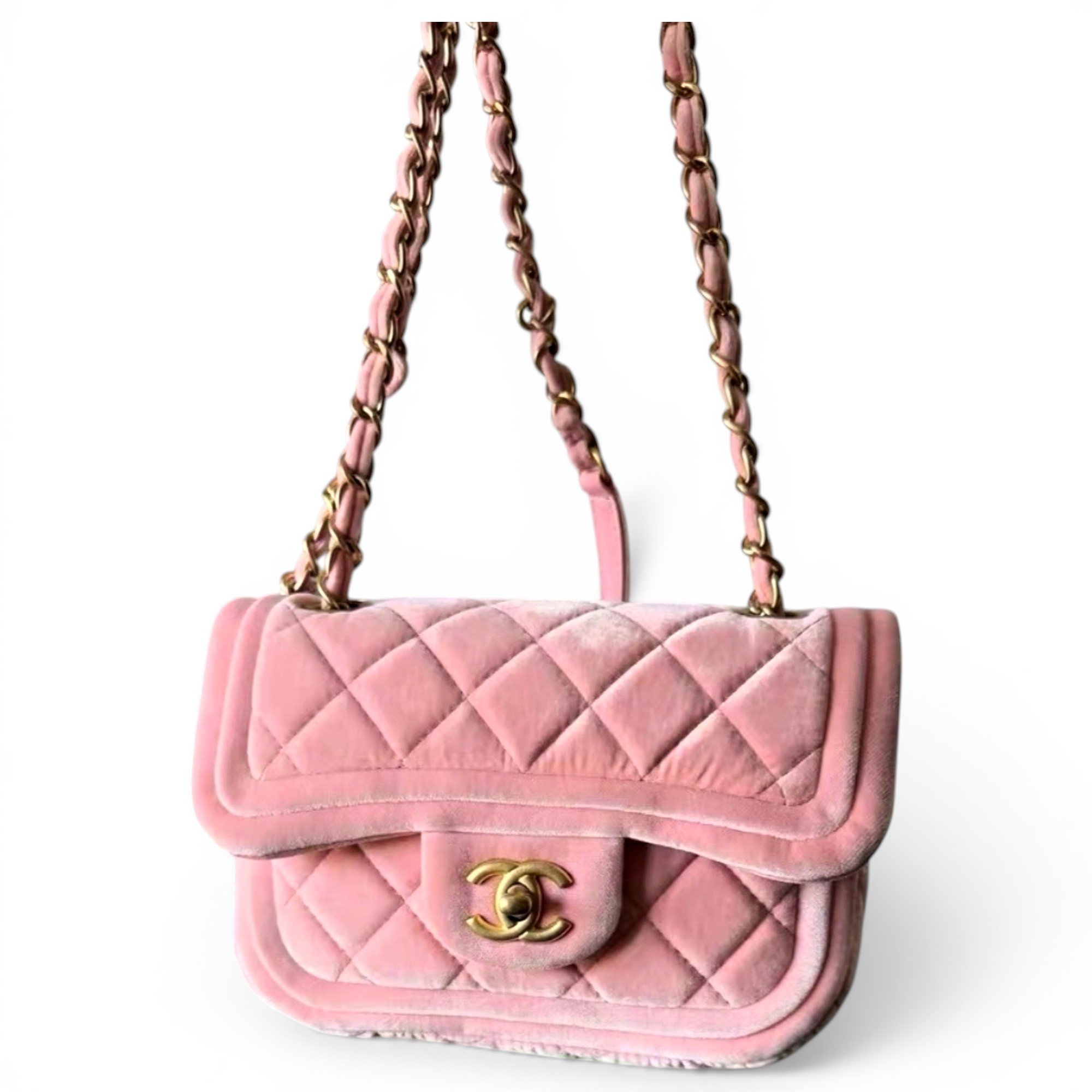 Timeless/Classique velvet crossbody bag