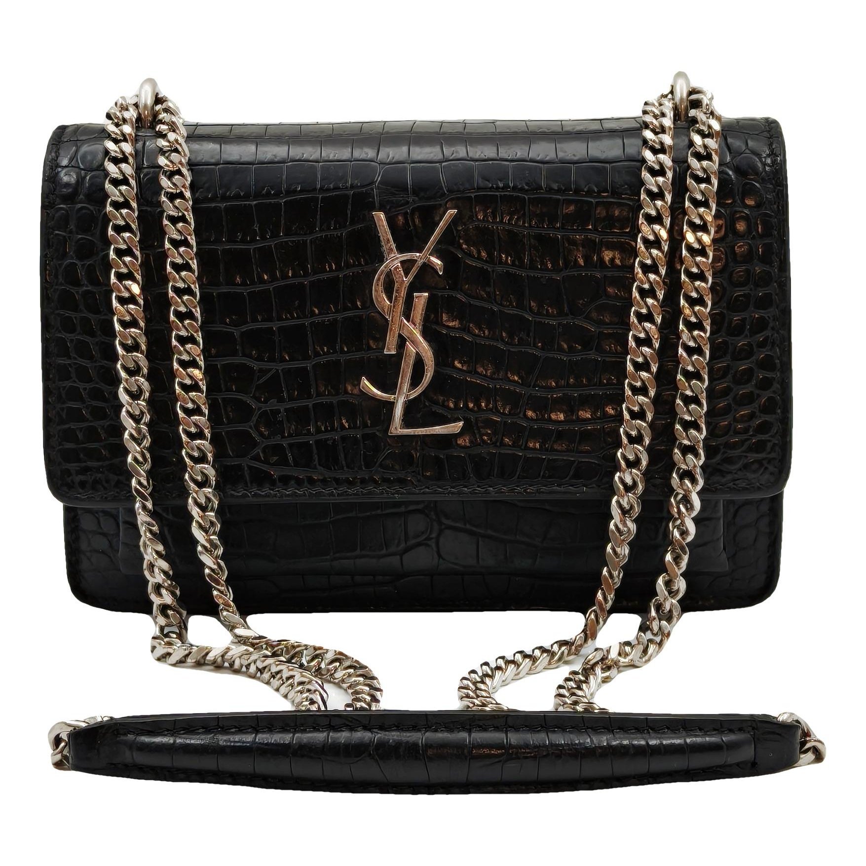 Sunset leather handbag