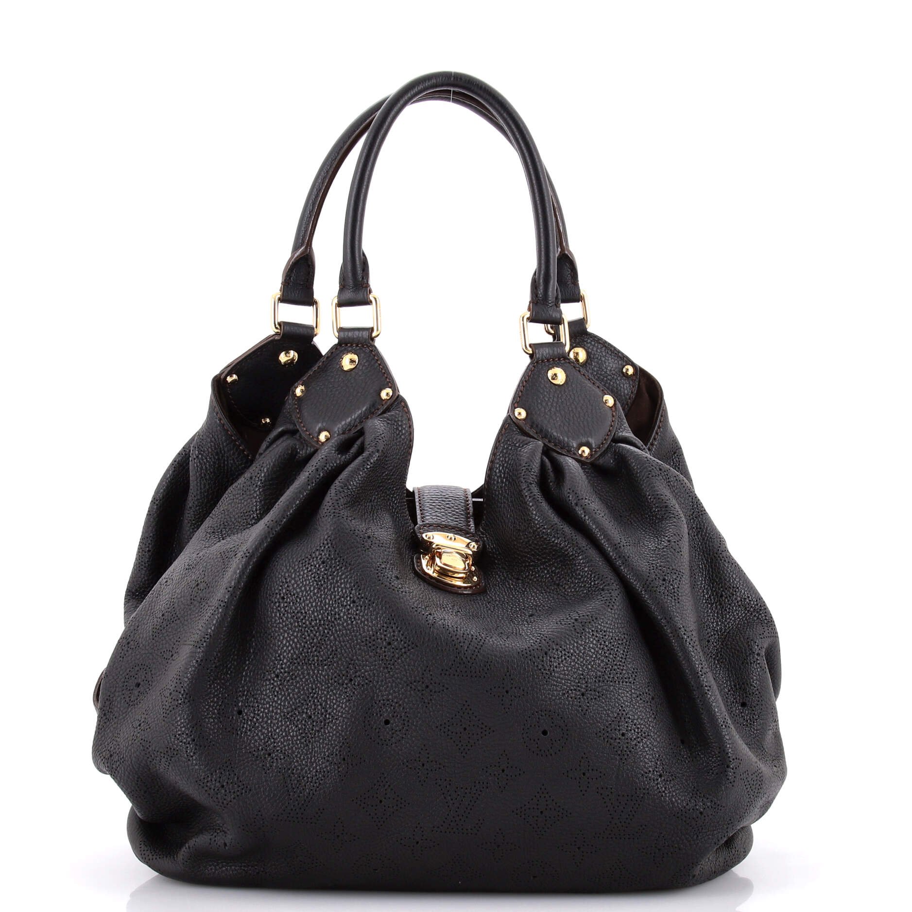 Louis Vuitton L Hobo Mahina Leather