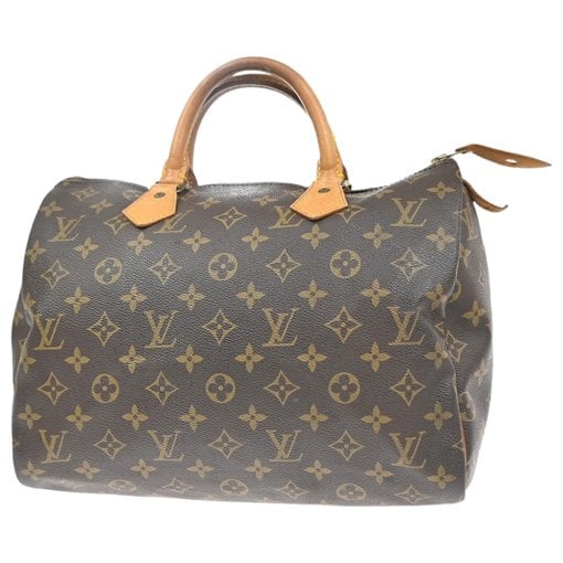 Speedy leather handbag