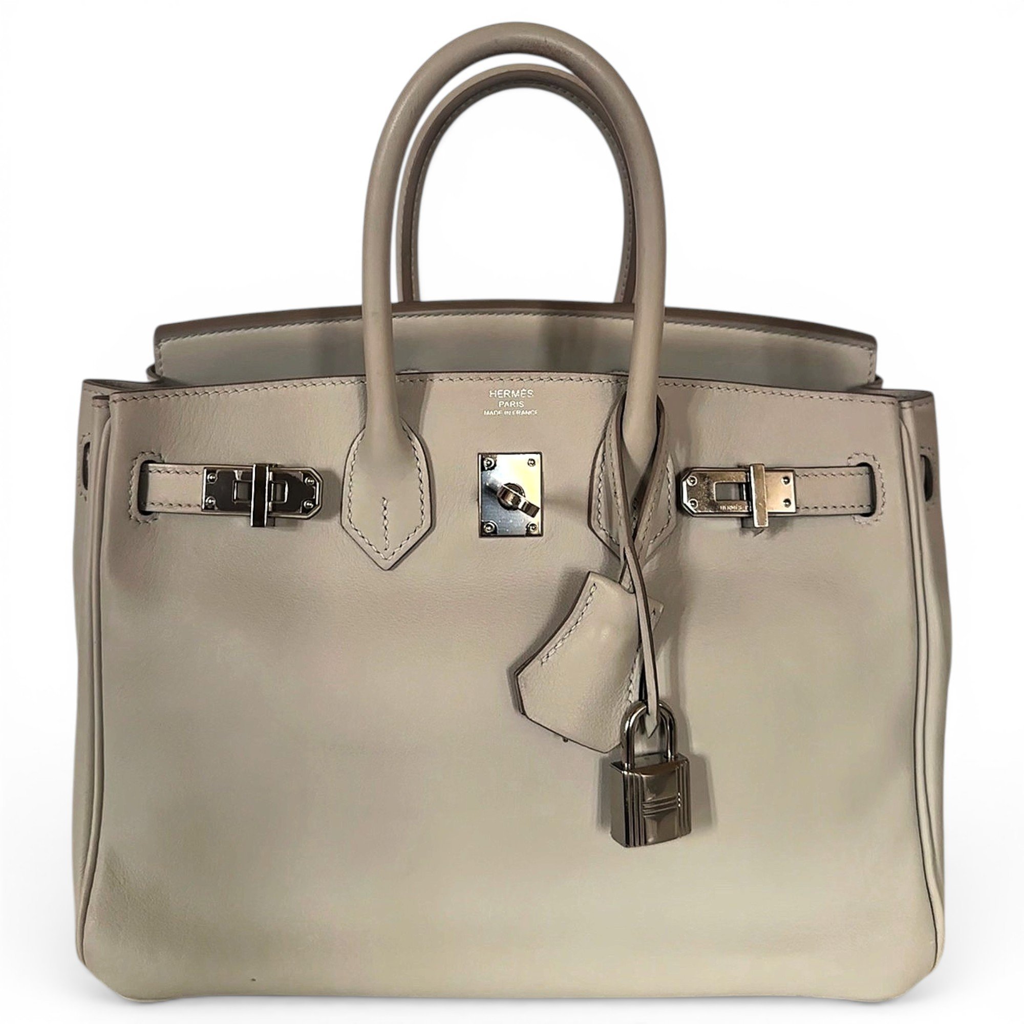 Hermes Birkin 25 Handbag Swift Leather