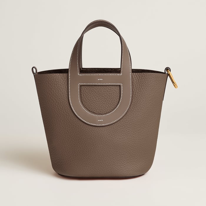Étoupe Hermès In-the-loop 18 Bag