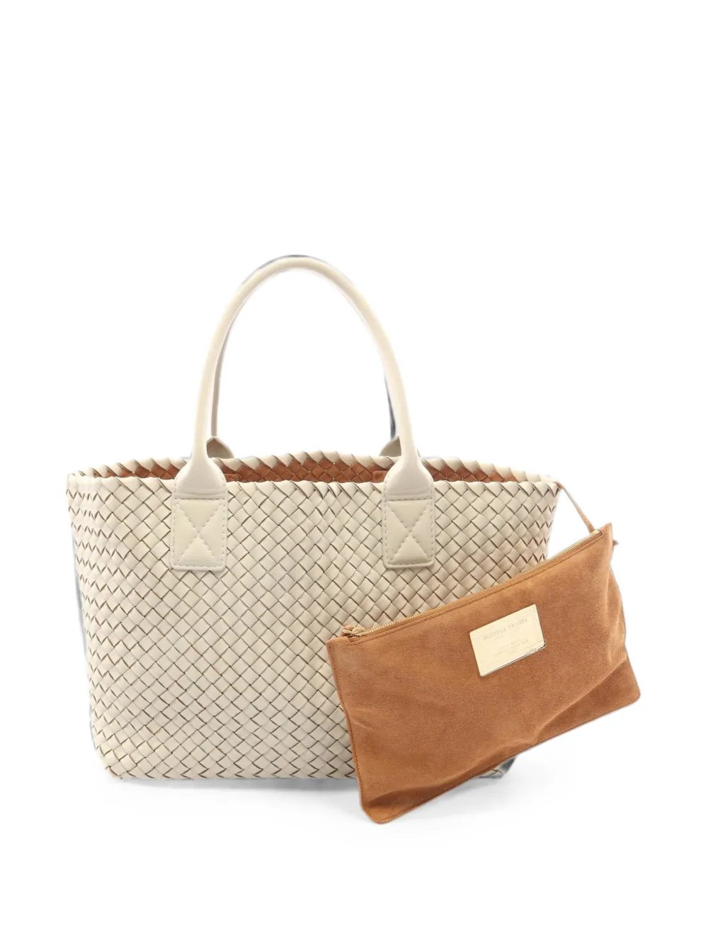 2010s PM Cabat Intrecciato tote bag
