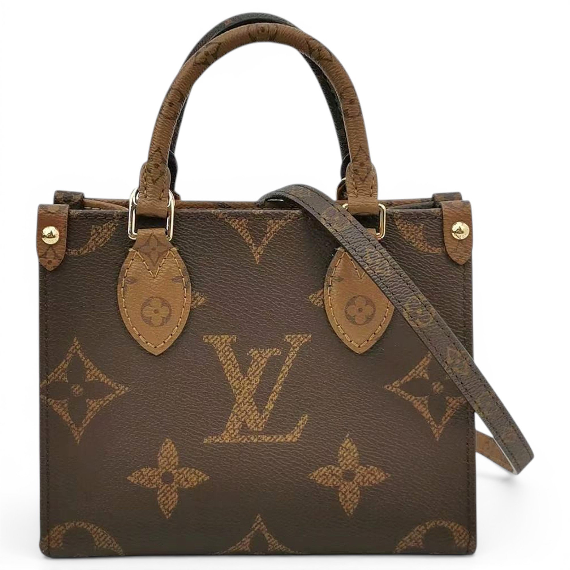 Louis Vuitton Onthego leather tote
