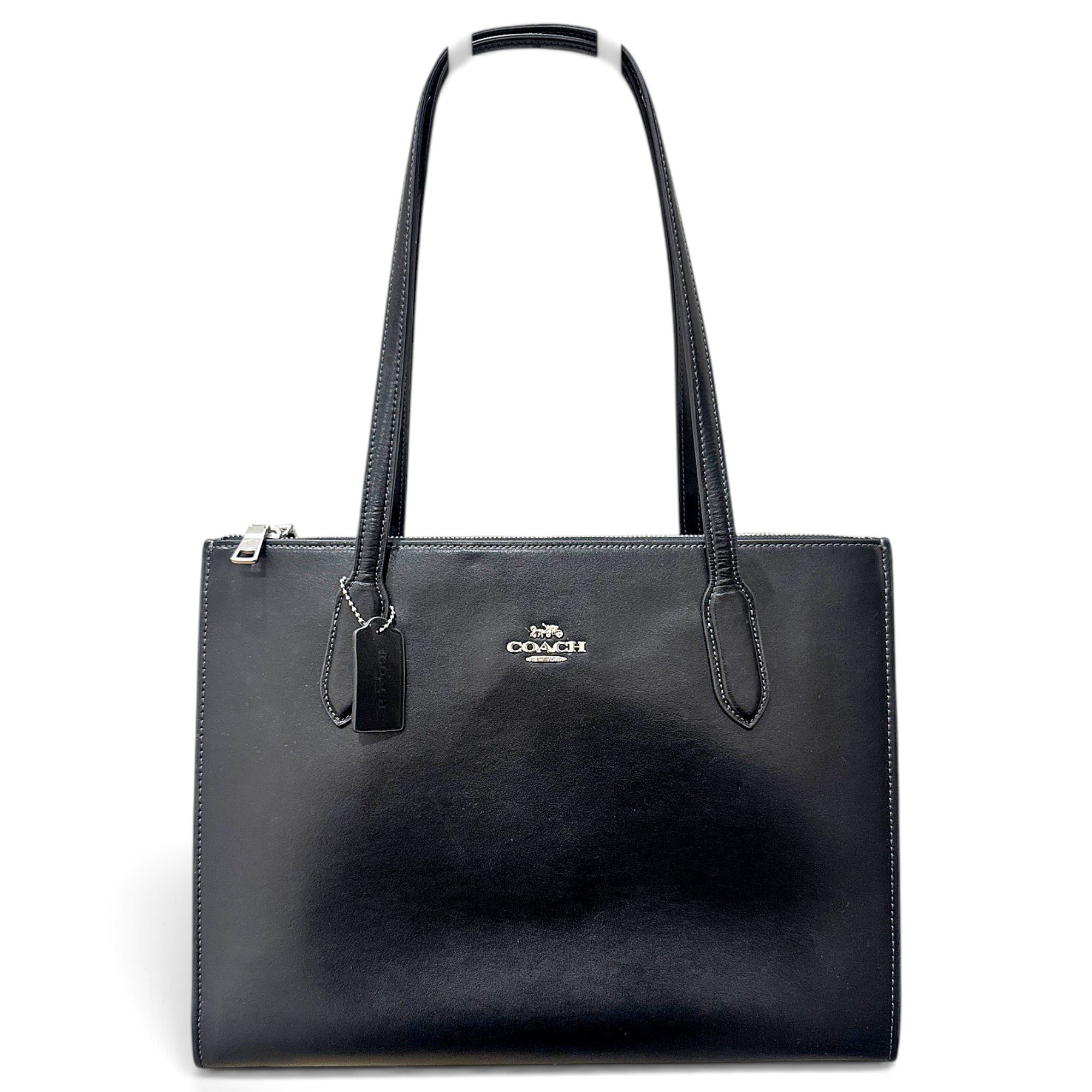 Leather tote