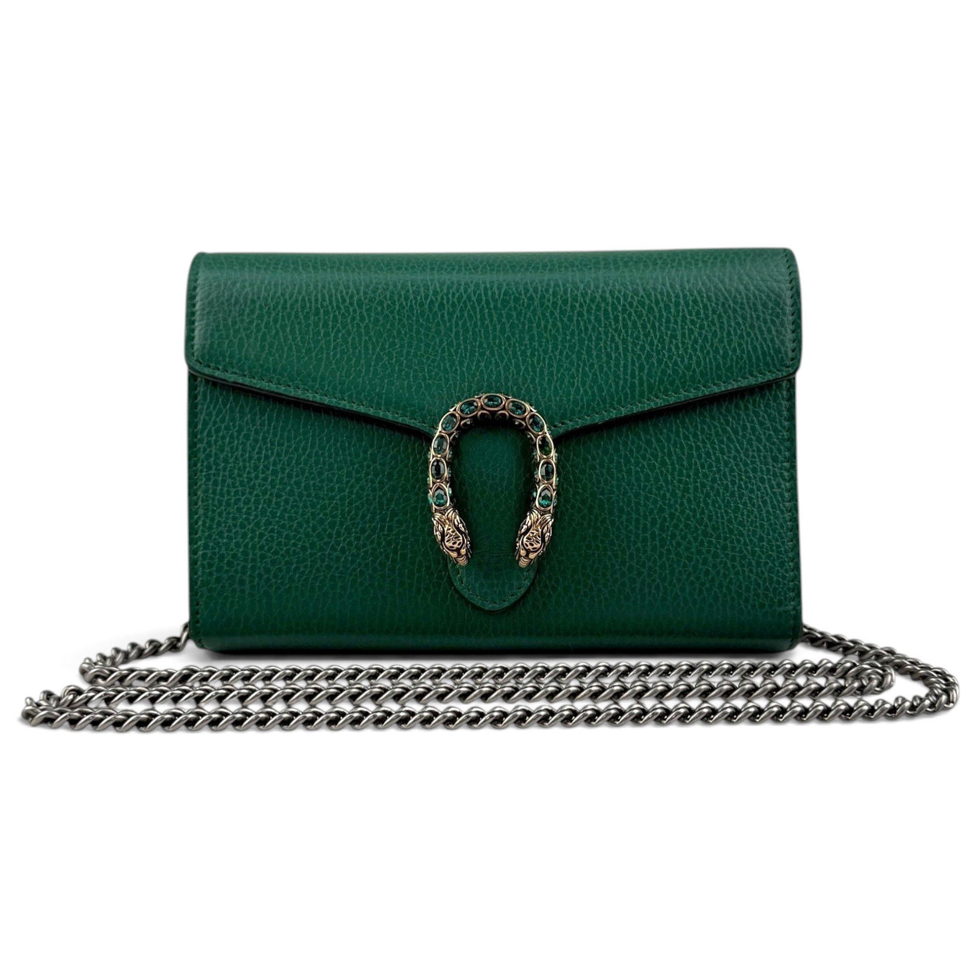 Dionysus Chain Wallet leather handbag