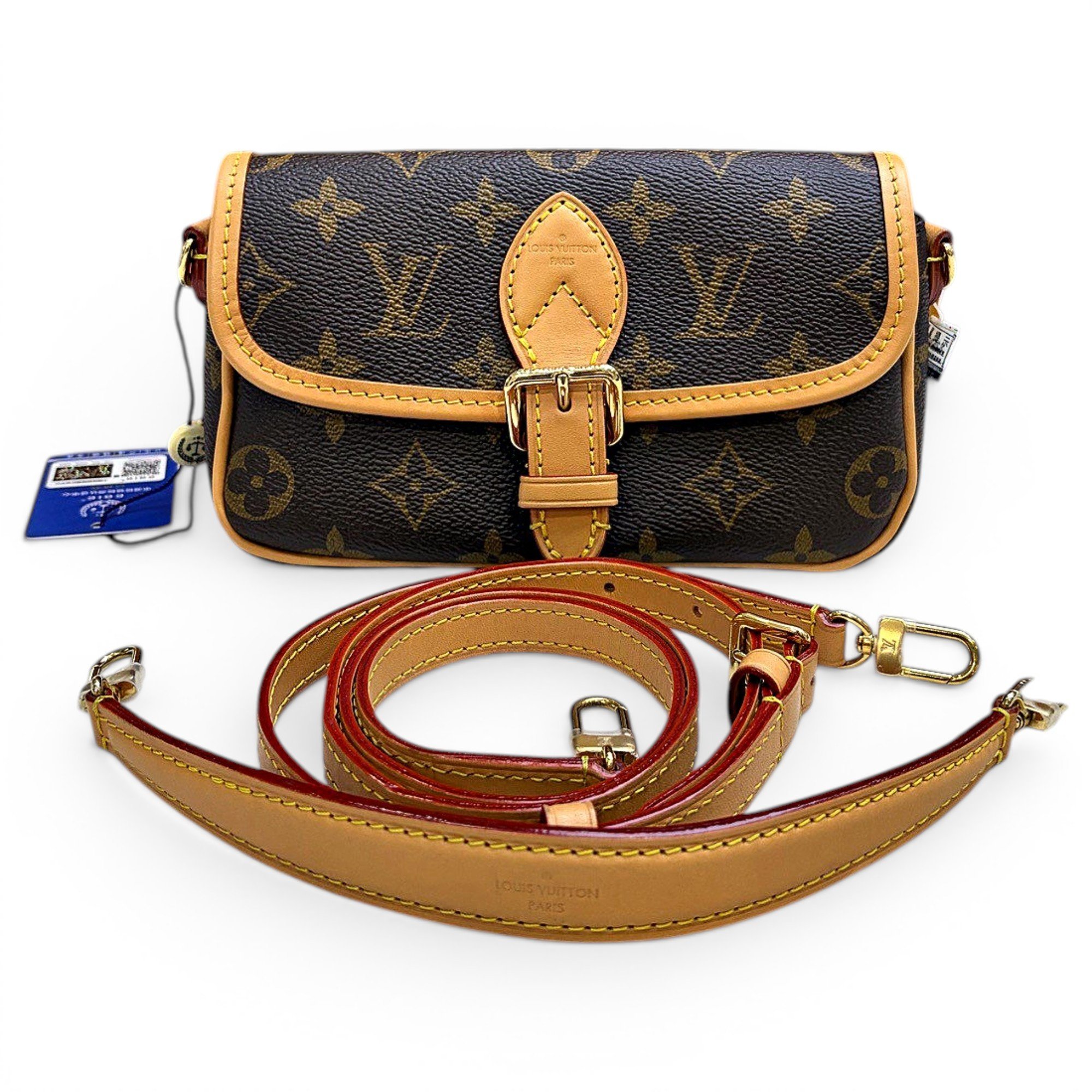 Diane leather crossbody bag