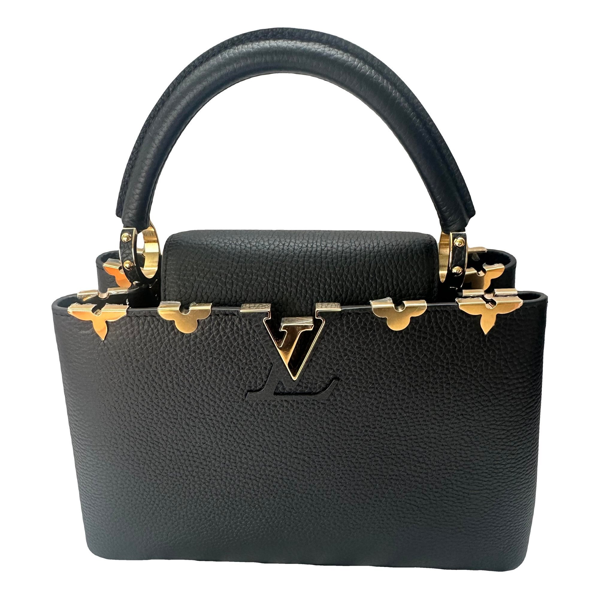 Capucines leather handbag