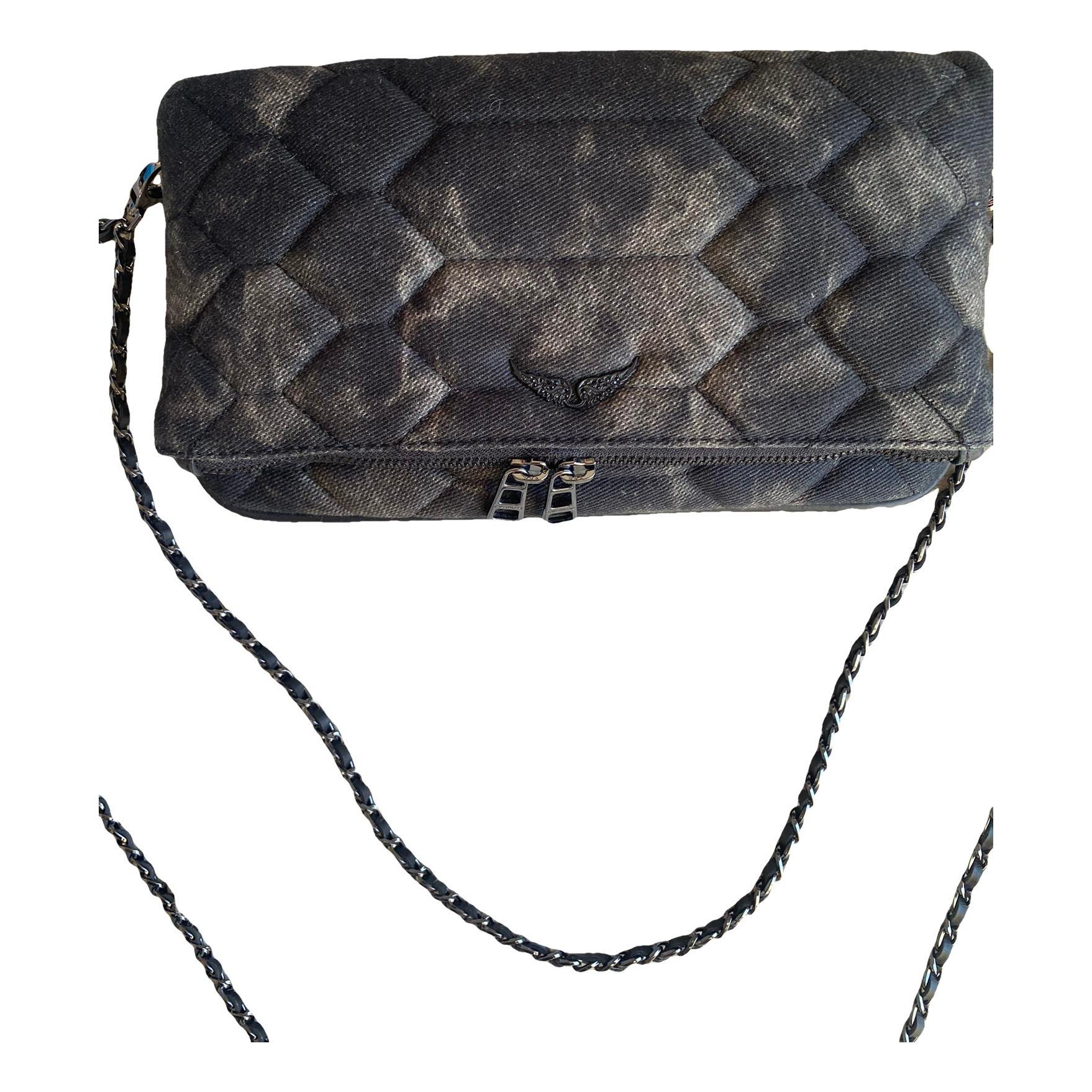 Rock cloth clutch bag