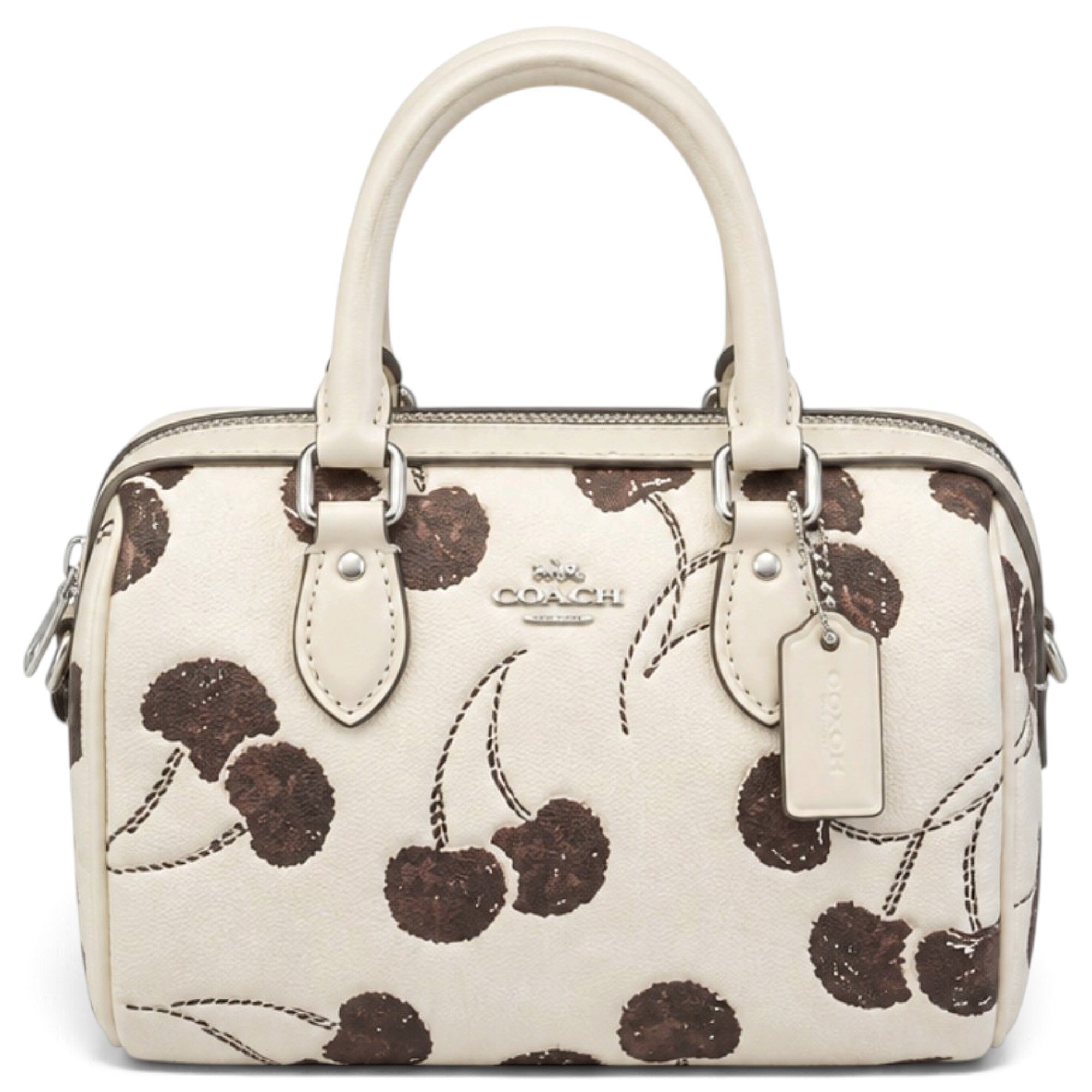 Coach Leather bowling bag