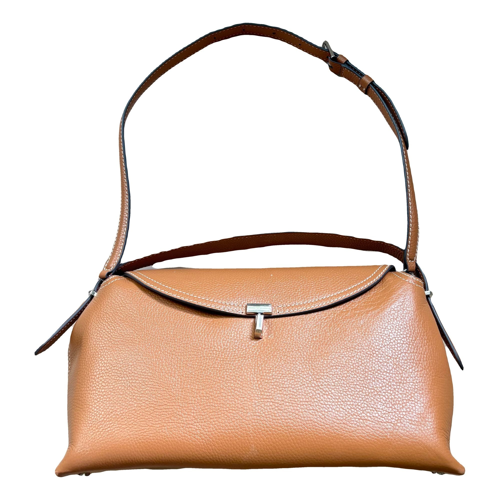 T-Lock leather handbag