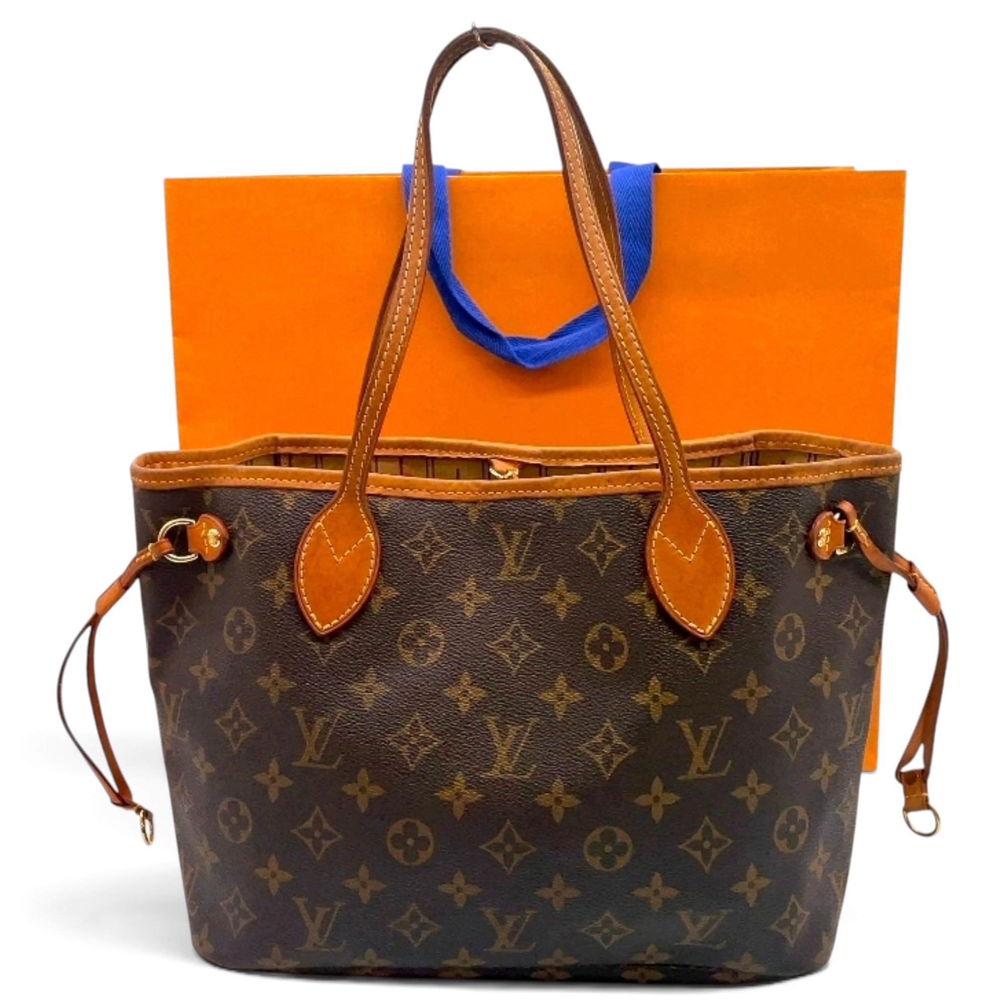 Neverfull leather tote