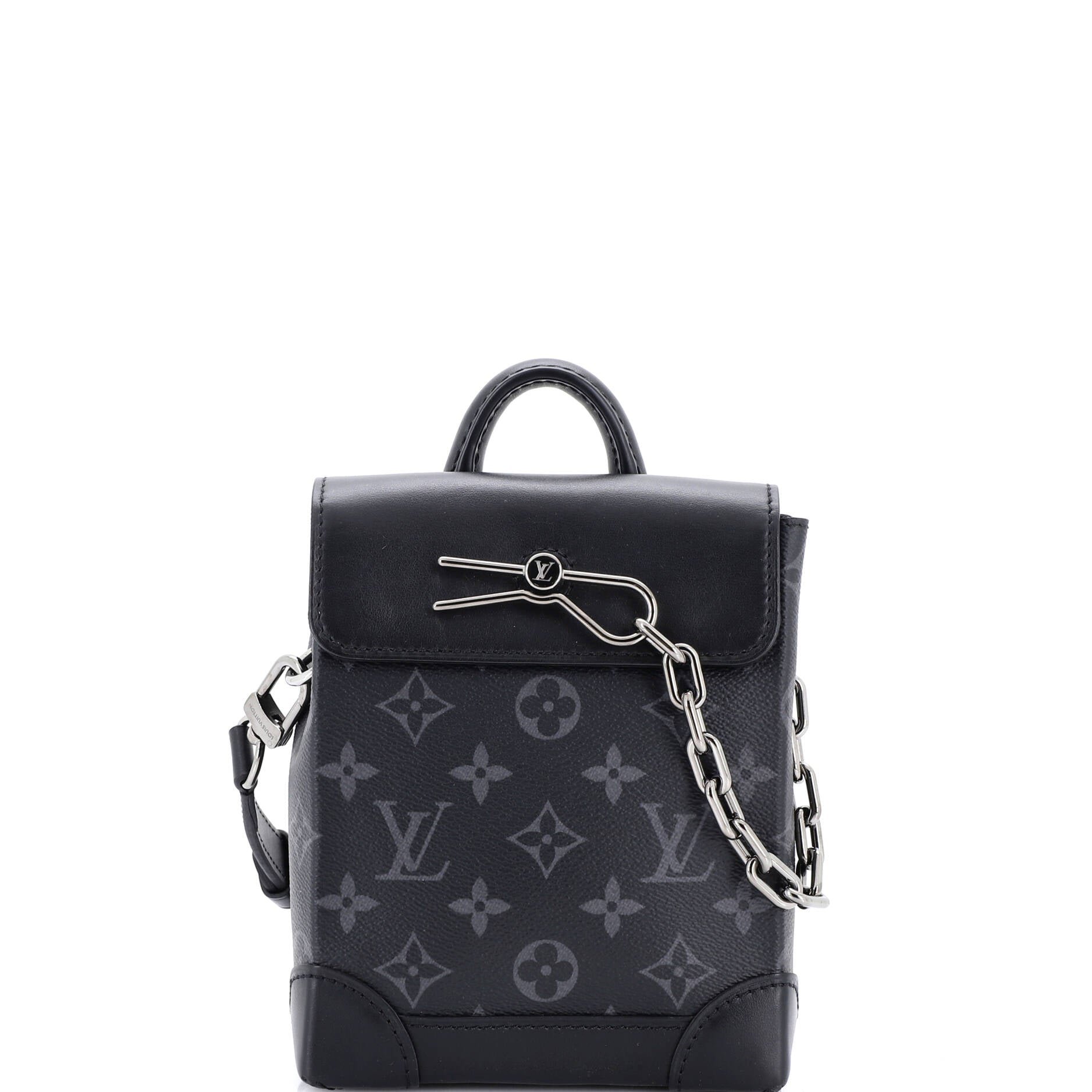 Louis Vuitton Steamer Bag Monogram Eclipse Canvas Nano