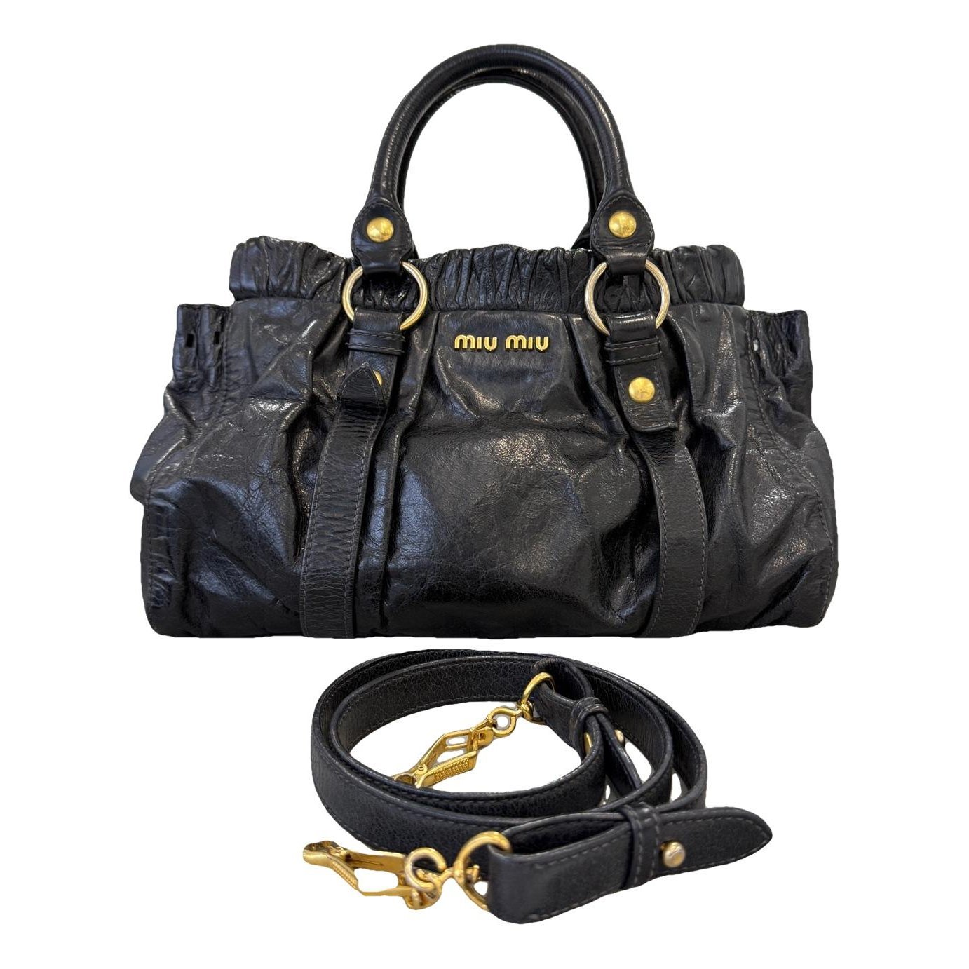 Bow bag leather crossbody bag