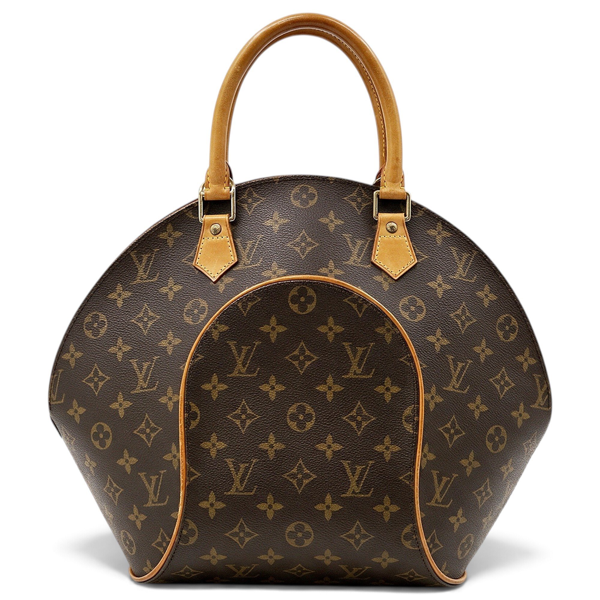 Ellipse cloth handbag