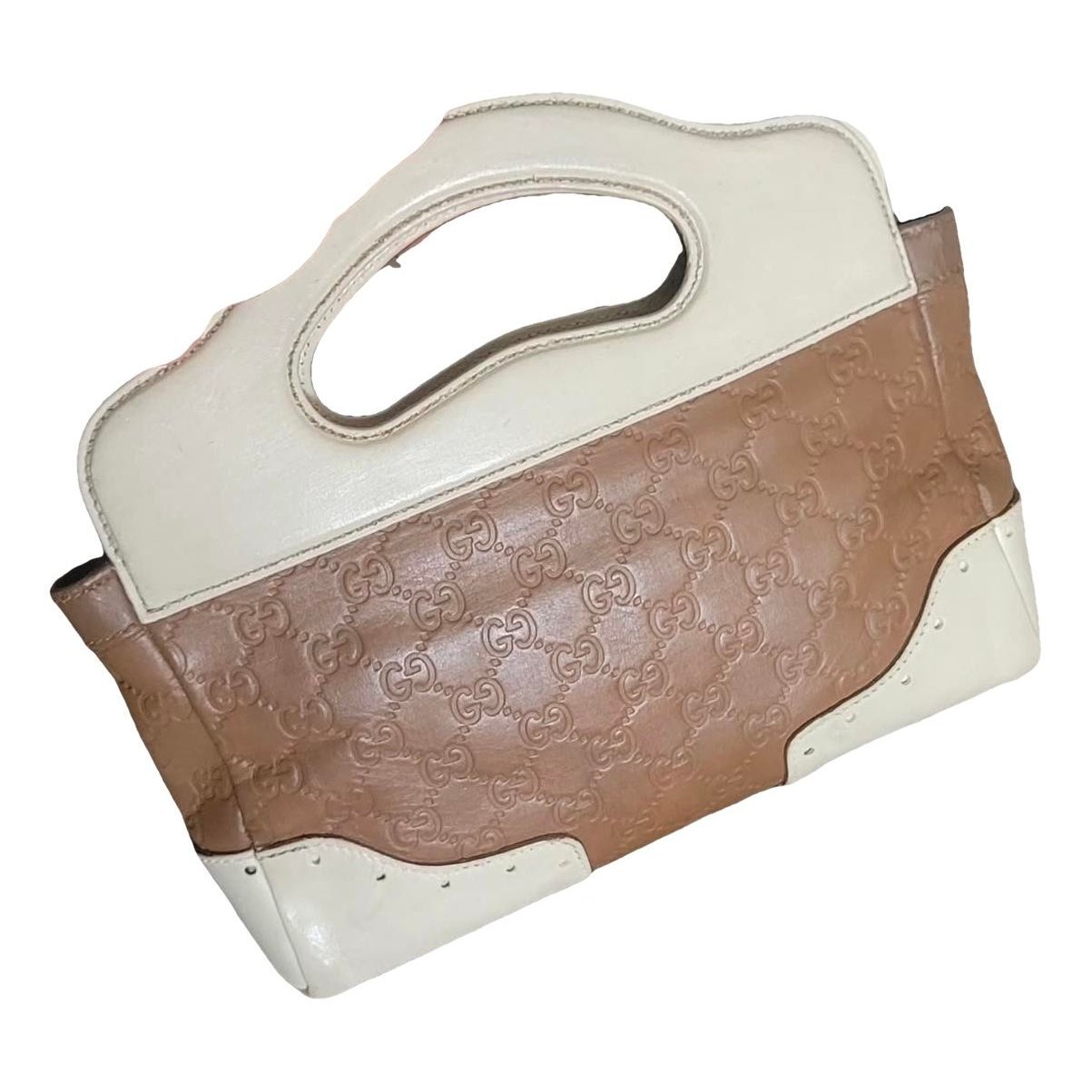 Leather tote