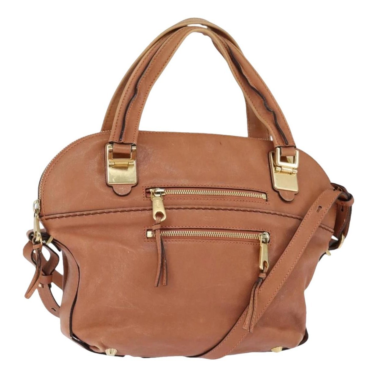 Leather handbag