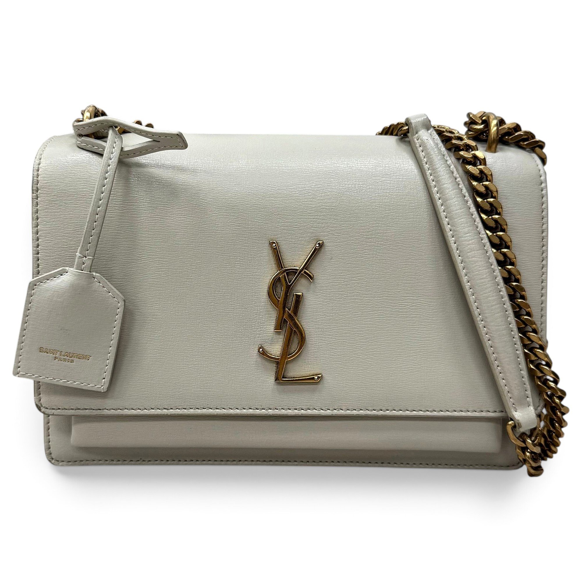Sunset leather handbag