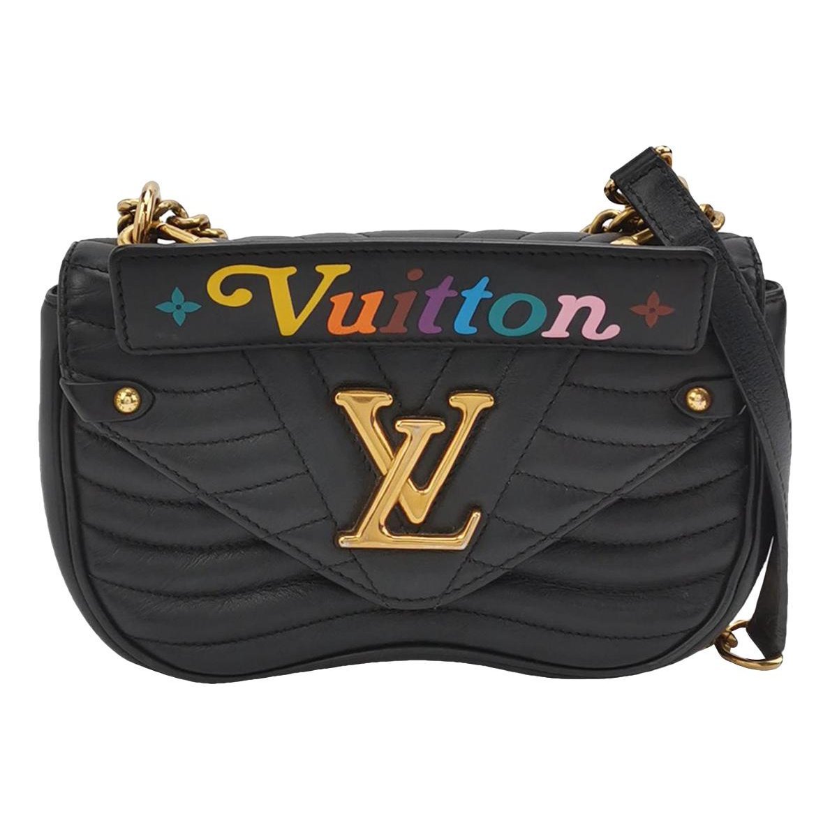 New Wave leather handbag