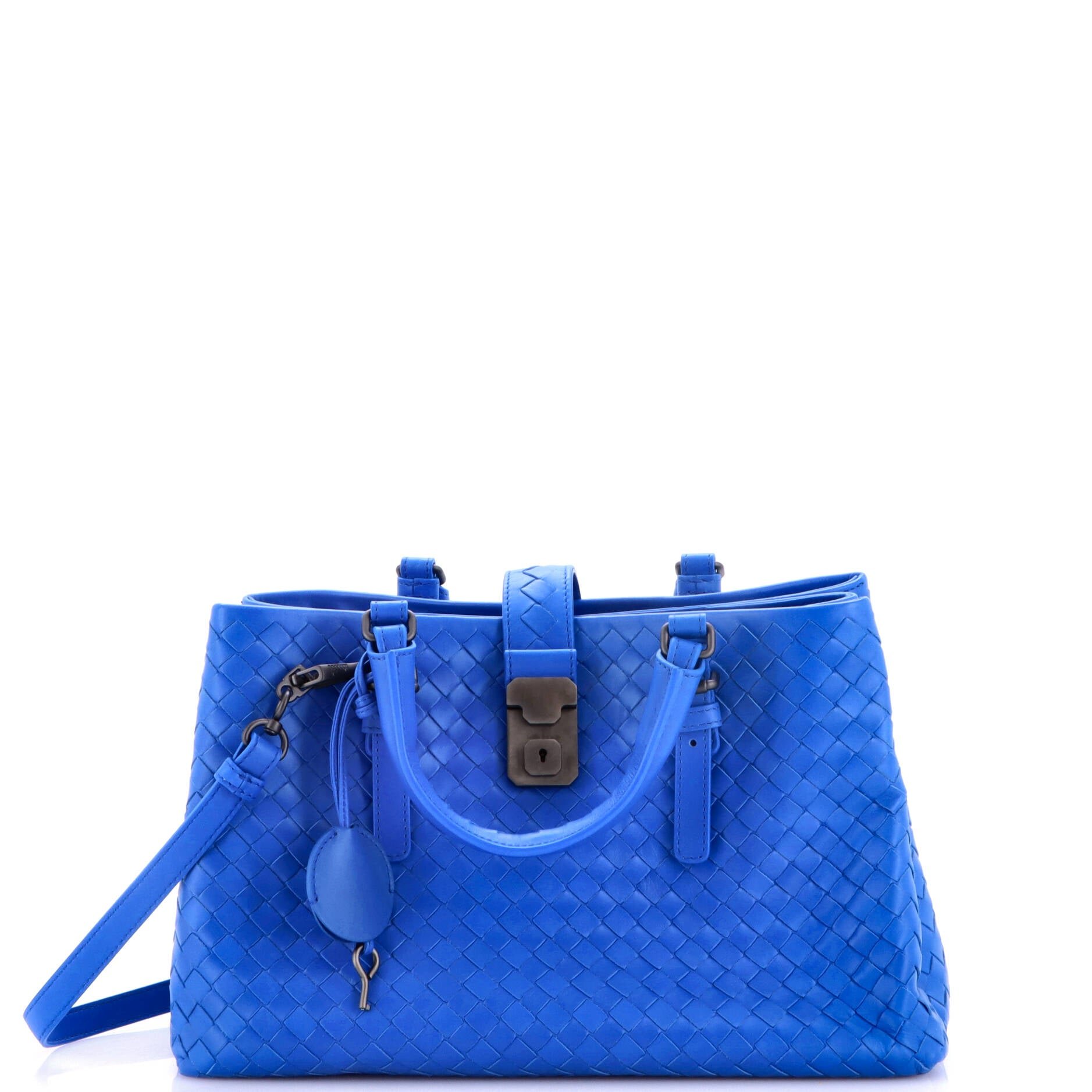 Roma Bag Intrecciato Nappa Small