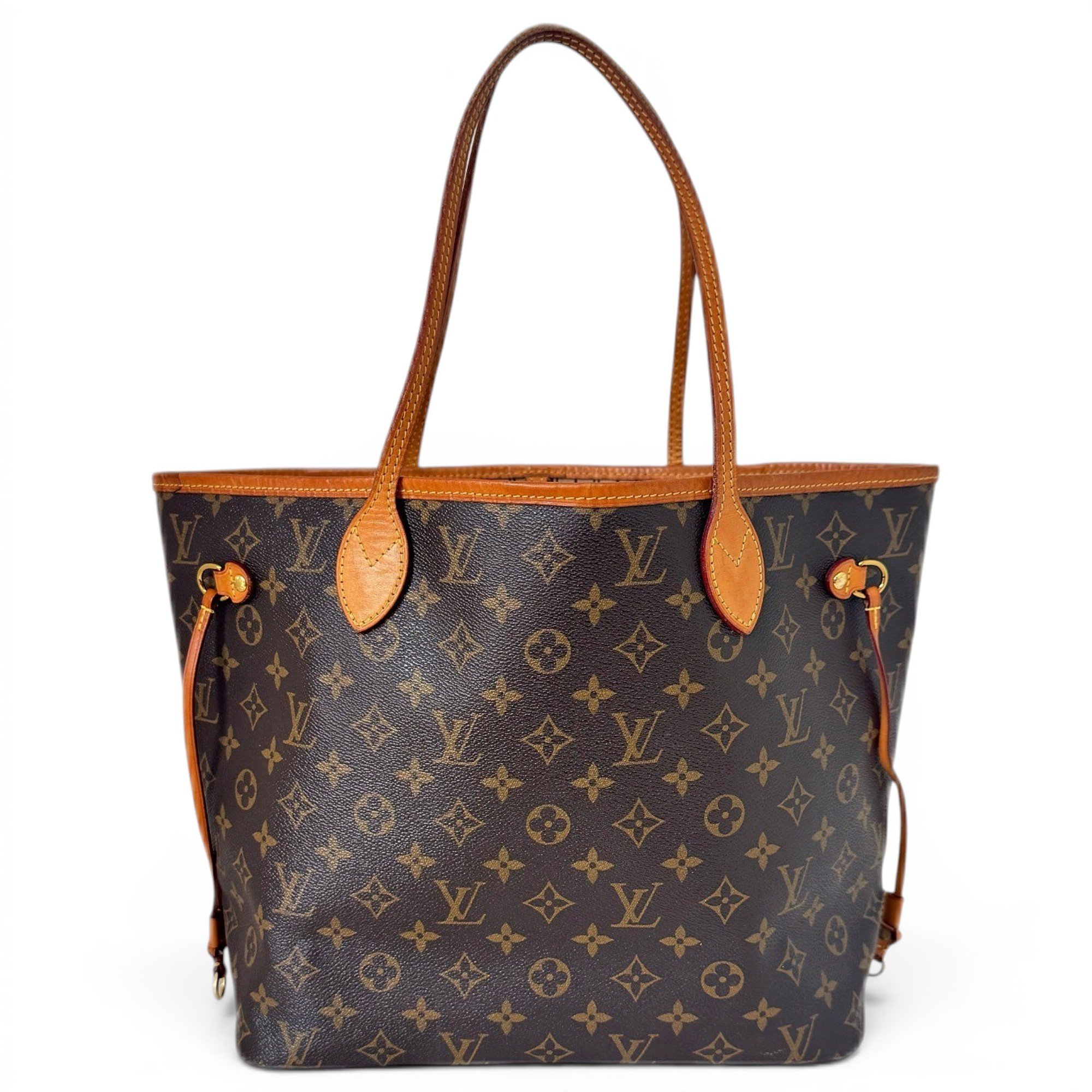 Neverfull leather tote