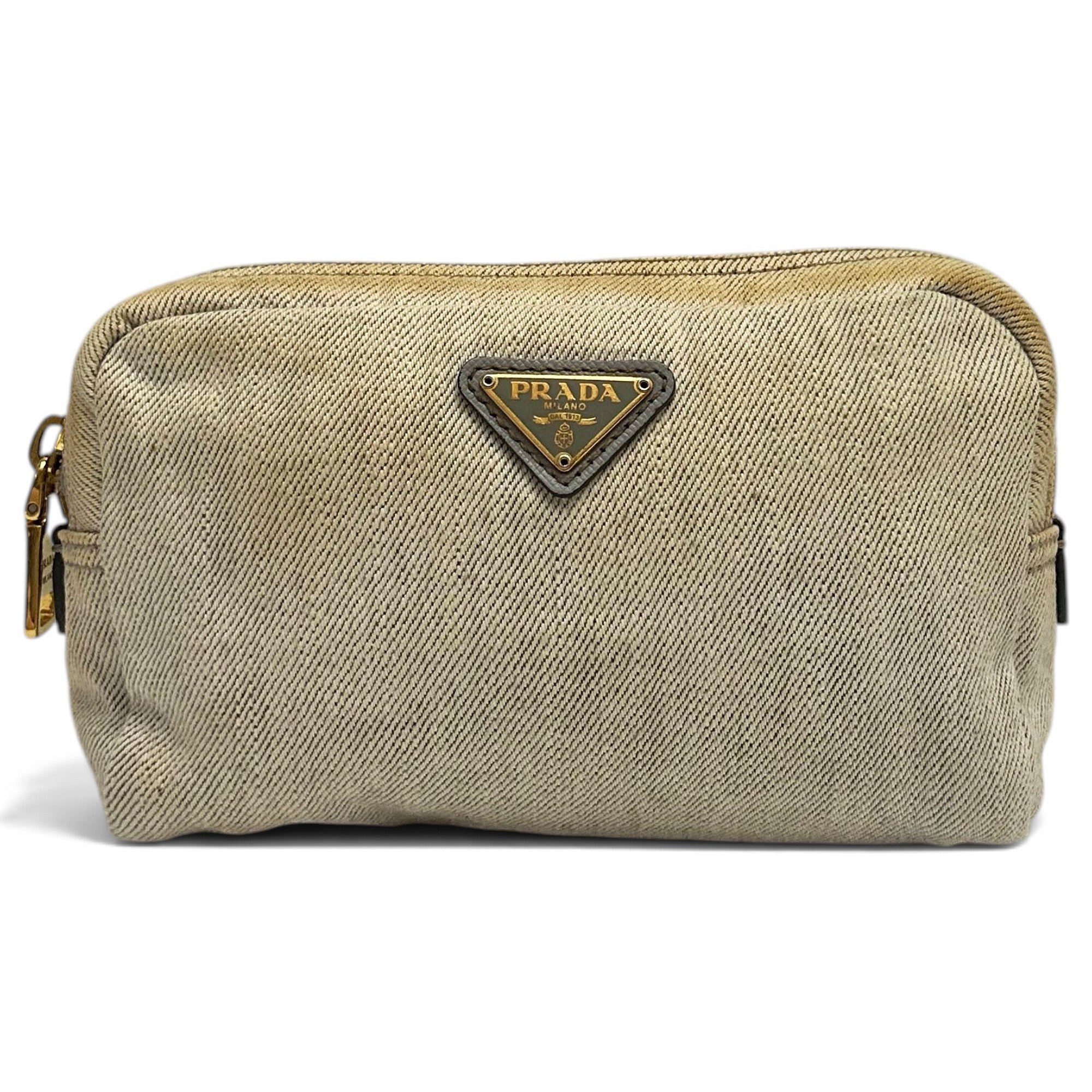 Prada Leather clutch bag