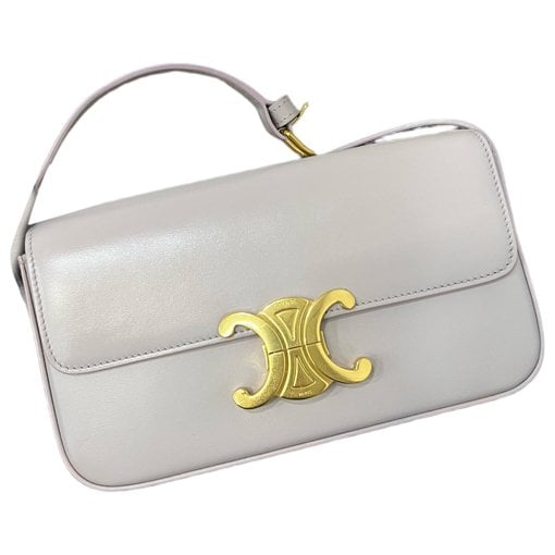 Triomphe Long leather handbag