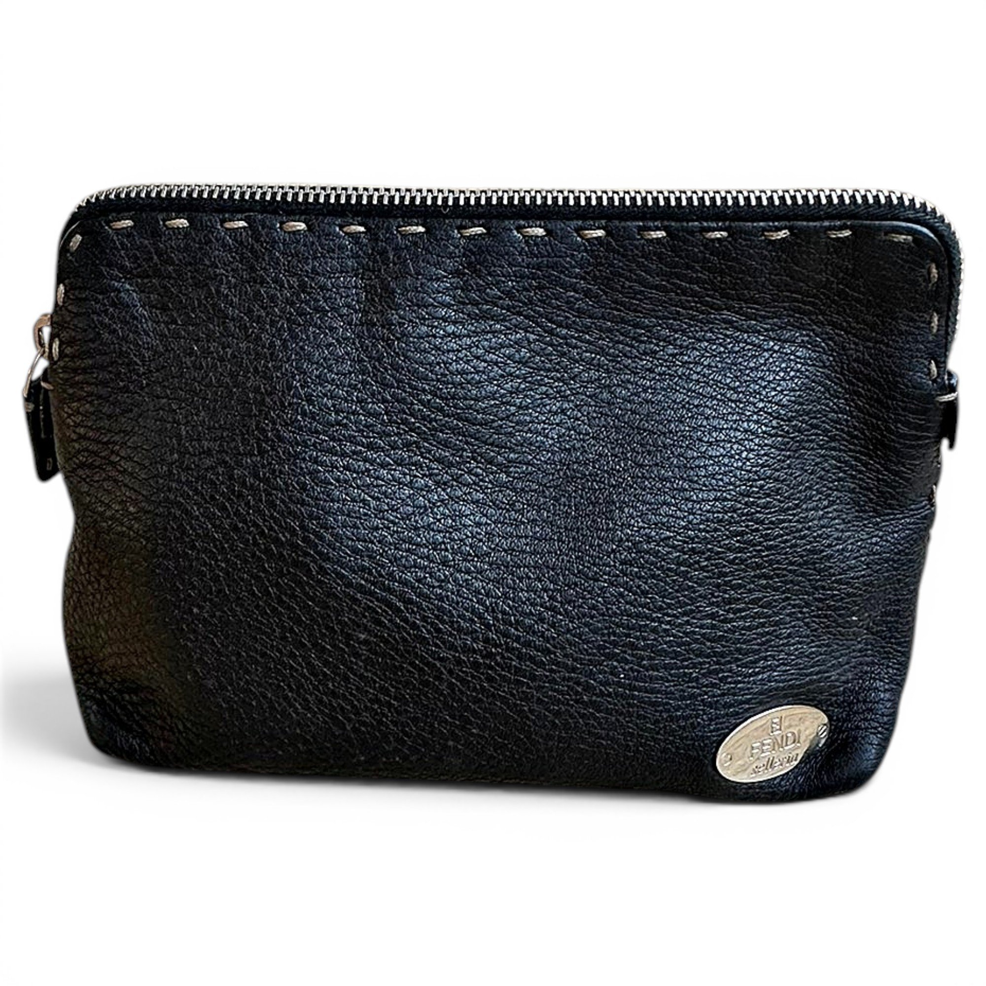 Fendi Leather clutch bag