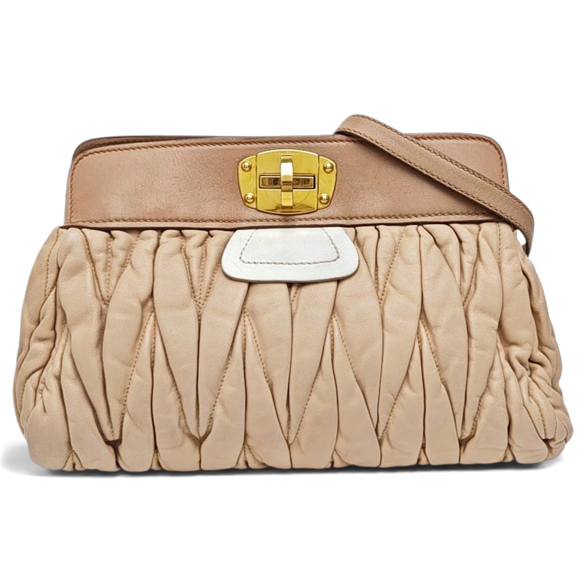 Leather handbag
