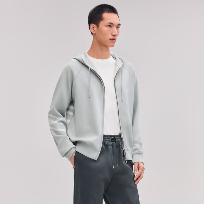 Brume "H Golf" Reversible Hooded Jacket