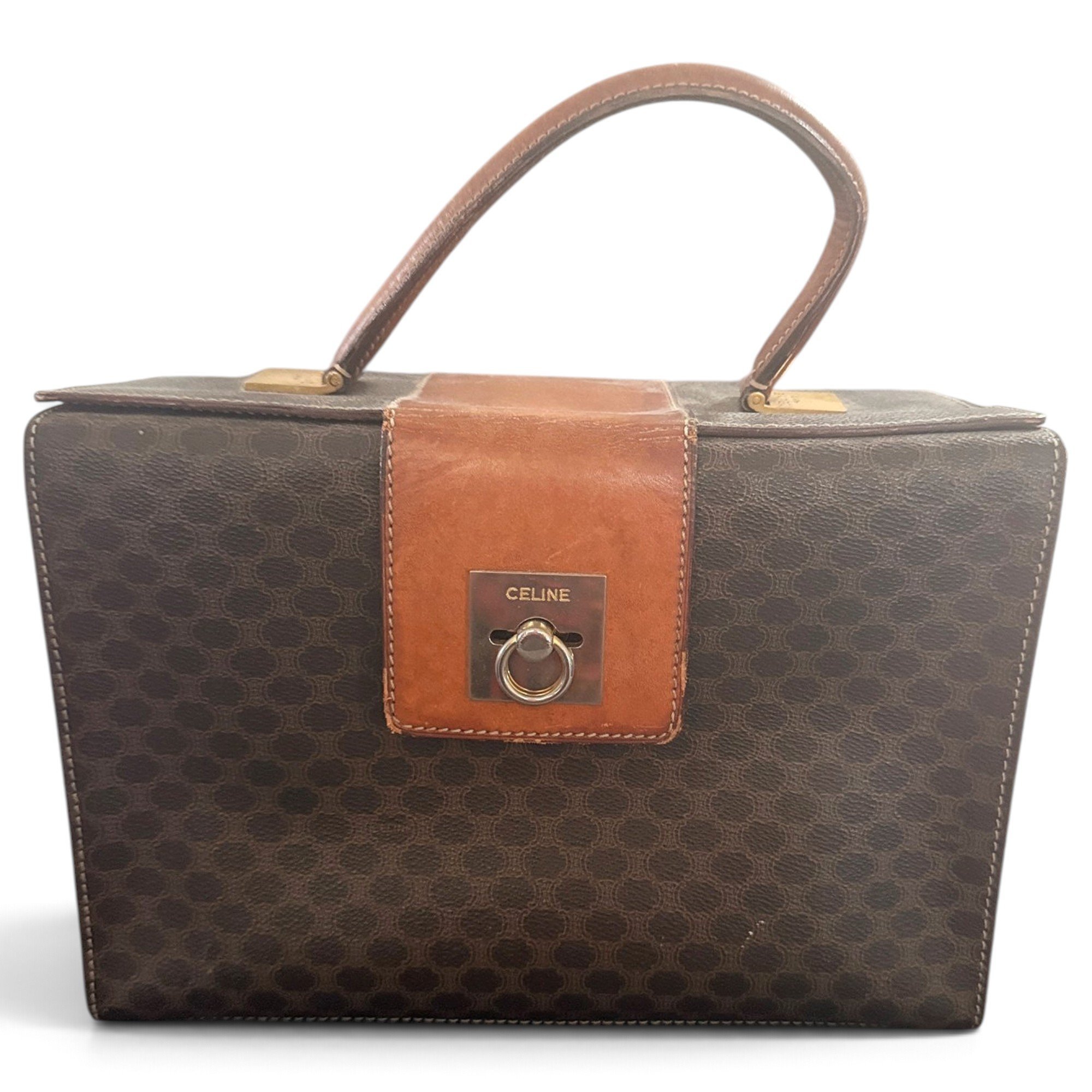 Leather handbag