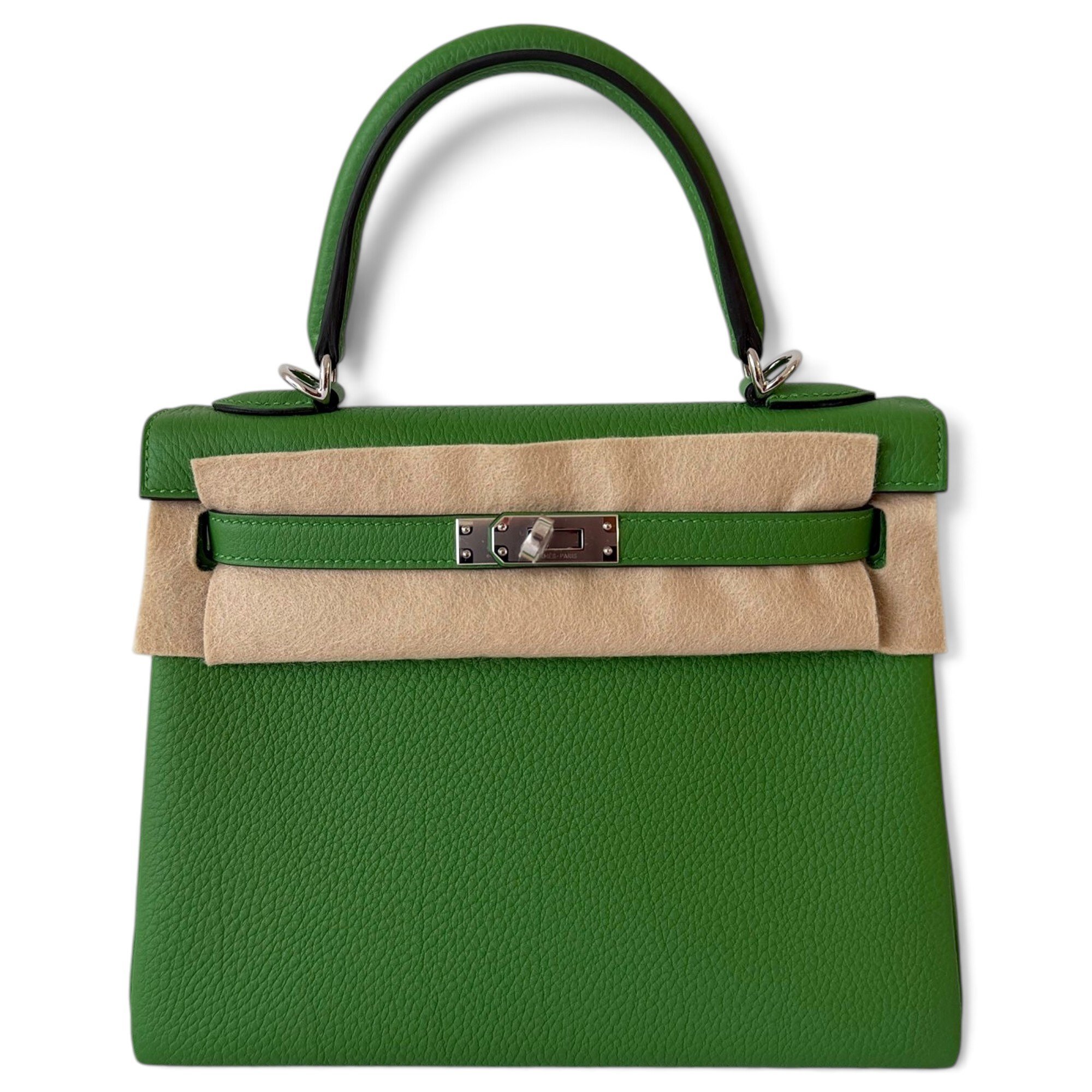 Kelly 25 leather handbag